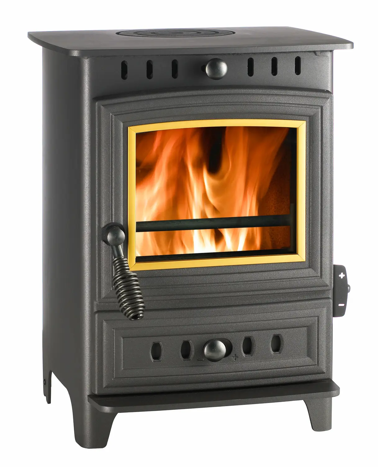 Image of Hamlet Becton 5 Multifuel CE (Silver Trim) stove