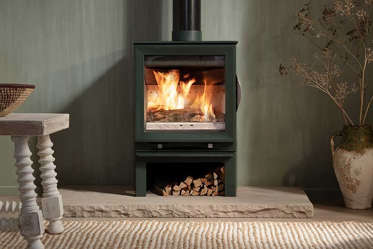 Is a log burner better than central heating?