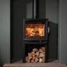 M Series 5 Widescreen with Cast Iron Door on optional log store