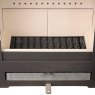 Cast porcelainite firebox liners