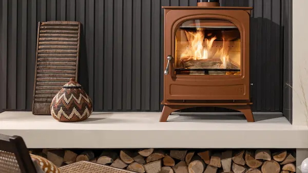 Arada Holborn 5 Widescreen stove in Terracotta